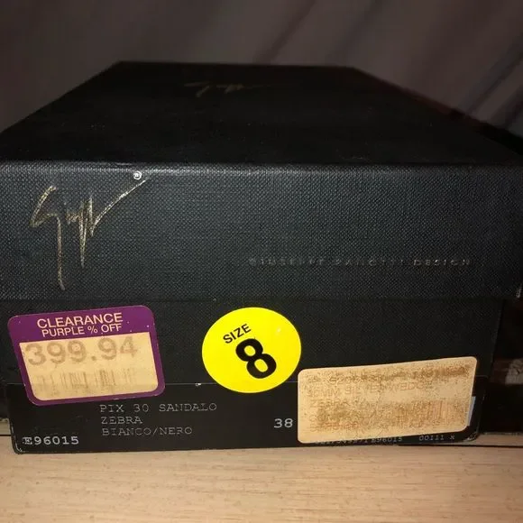 Zebra striped ladies mule - Picture 5 of 8